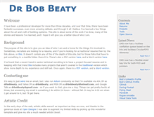 Tablet Screenshot of bobbeaty.com
